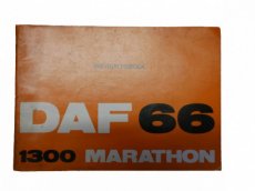 Daf 66 1300 marathon instructieboek