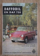 Daffodil en Daf  750 boek